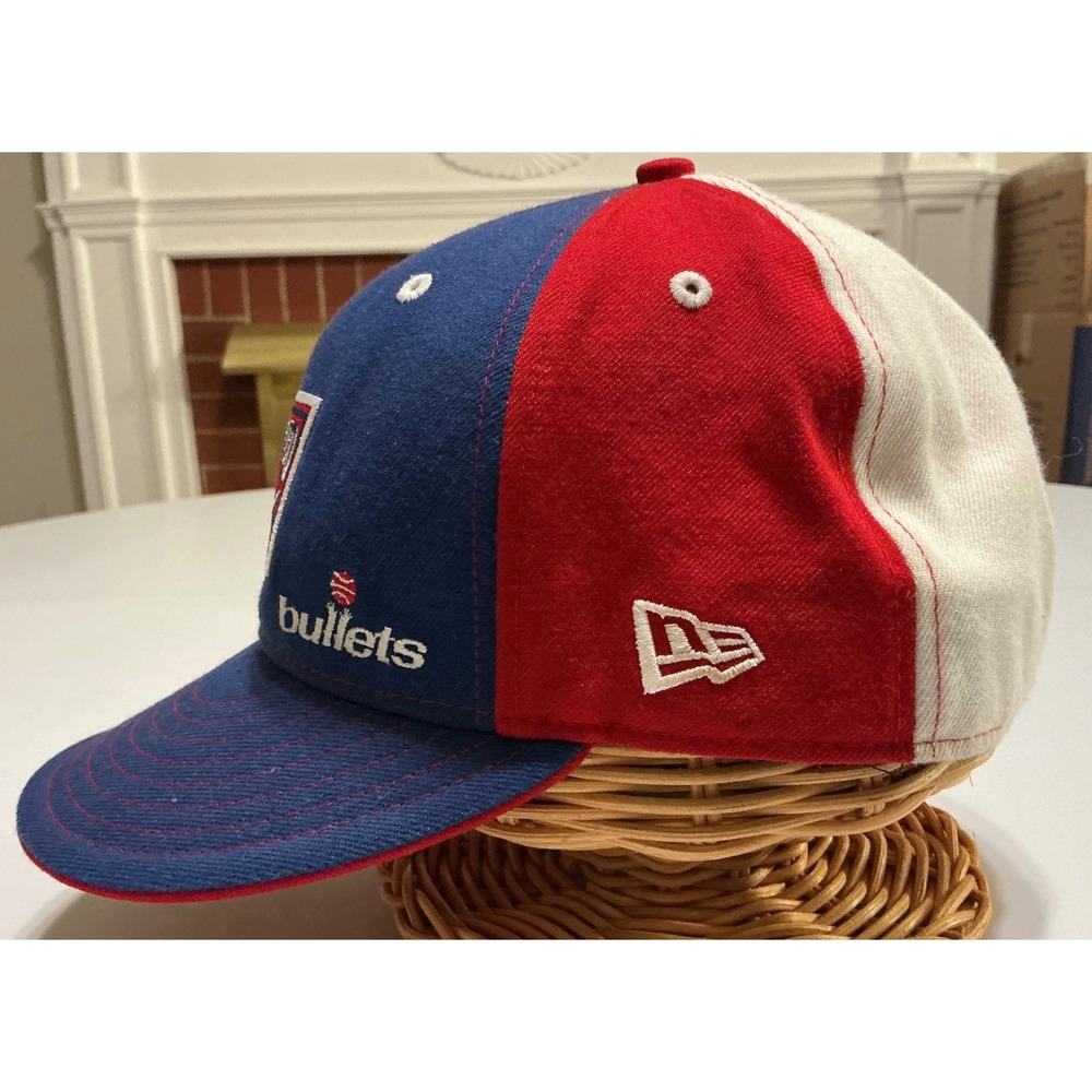 New Era Baltimore Bullets NBA Hardwood Classics 59FIFTY Fitted Hat 7 3/4 - Picture 2 of 7